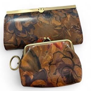 Patricia Nash Clutch & Coin Purse Set